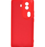 Coque TPU Couleur Mode pour Oppo Reno 11 Pro 5G Rouge