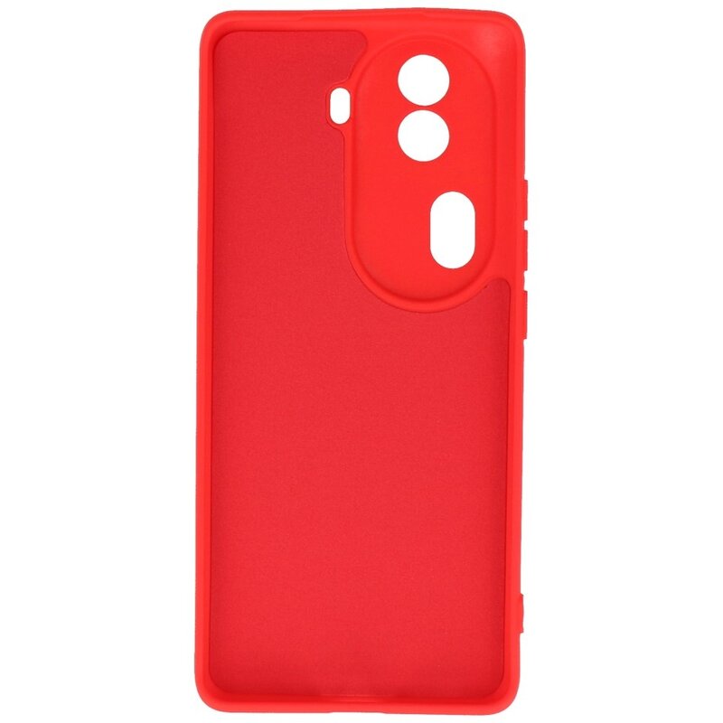 Funda de TPU de color de moda para Oppo Reno 11 Pro 5G Rojo