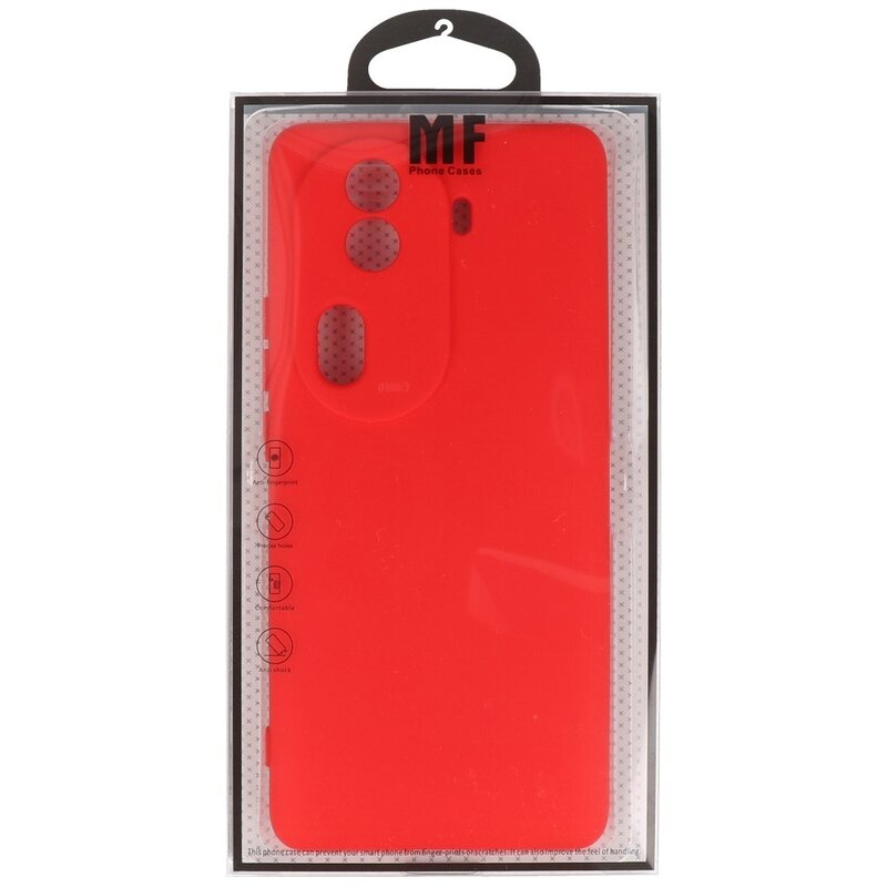 Fashion Color TPU Case for Oppo Reno 11 Pro 5G Red