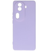 Coque TPU Couleur Mode pour Oppo Reno 11 Pro 5G Violet
