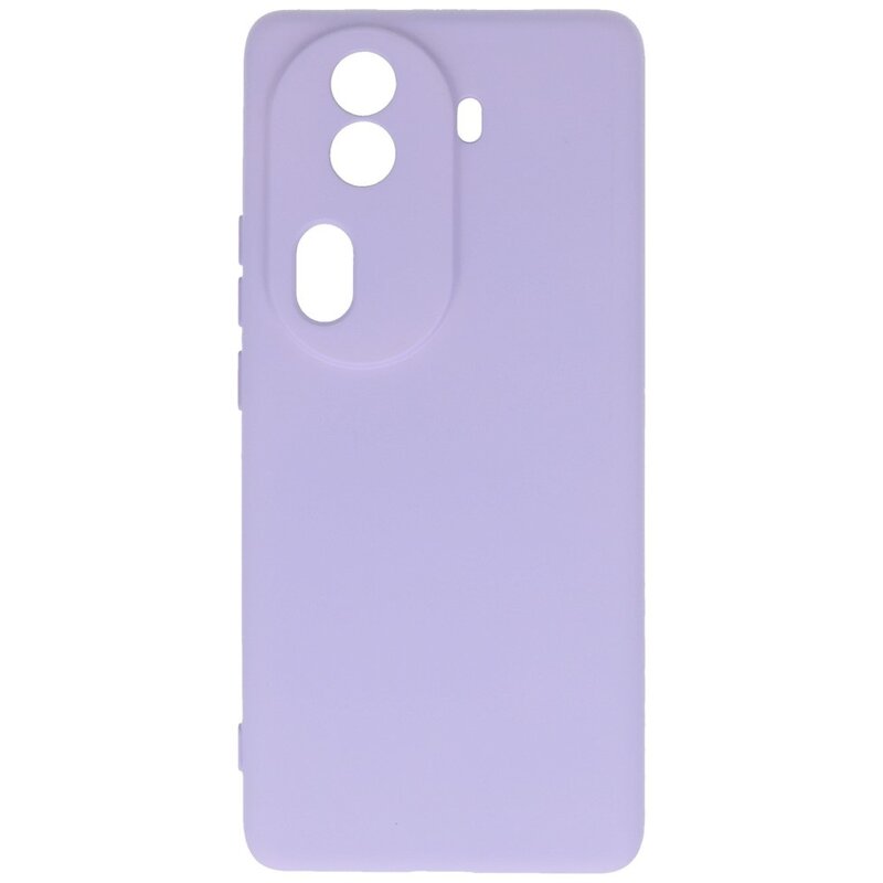 Fashion Color TPU-cover til Oppo Reno 11 Pro 5G Lilla