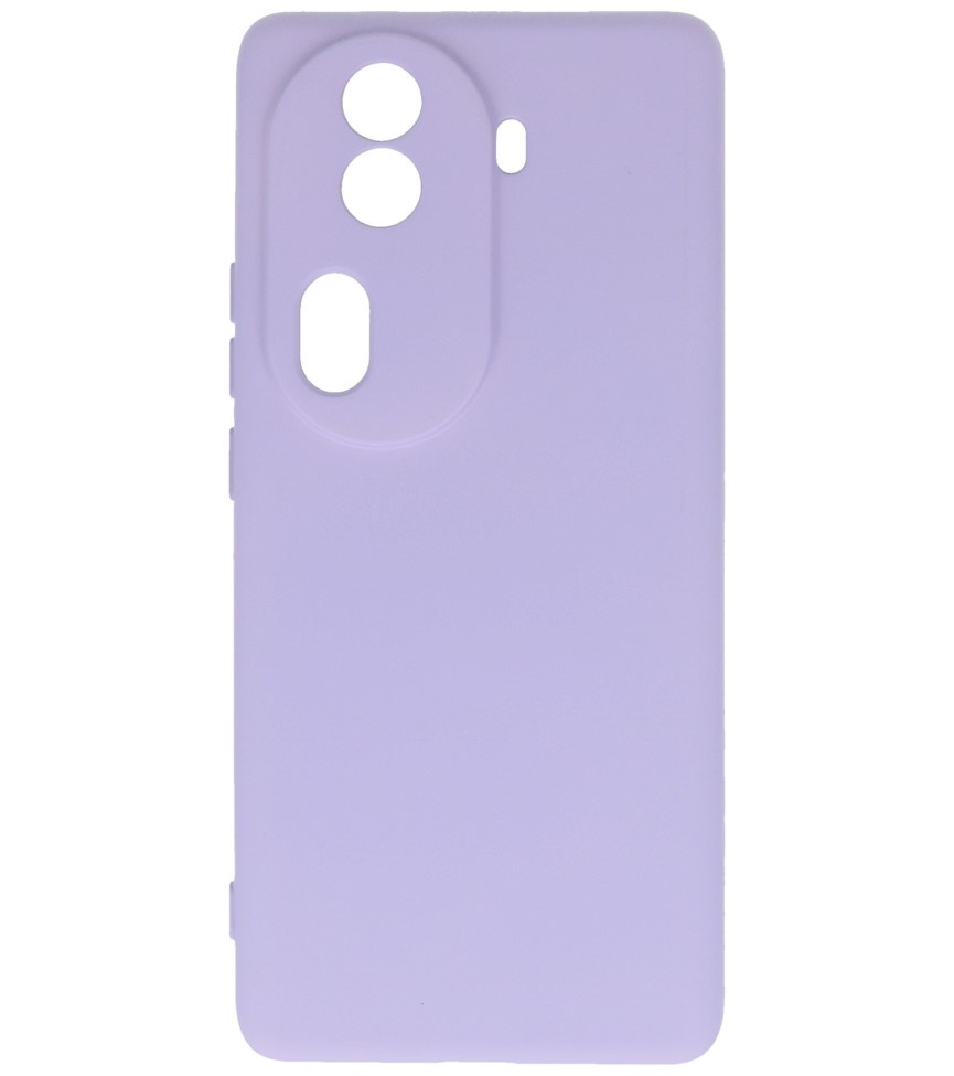 Fashion Color TPU-cover til Oppo Reno 11 Pro 5G Lilla