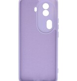 Fashion Color TPU Case for Oppo Reno 11 Pro 5G Purple