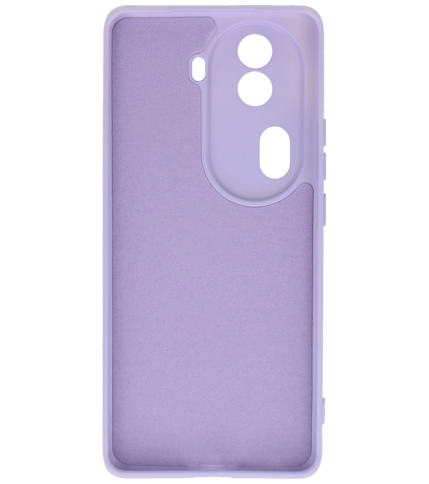 Fashion Color TPU Case for Oppo Reno 11 Pro 5G Purple