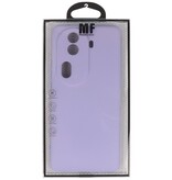 Fashion Color TPU Case for Oppo Reno 11 Pro 5G Purple