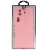 Fashion Color TPU Case for Oppo Reno 11 Pro 5G Pink