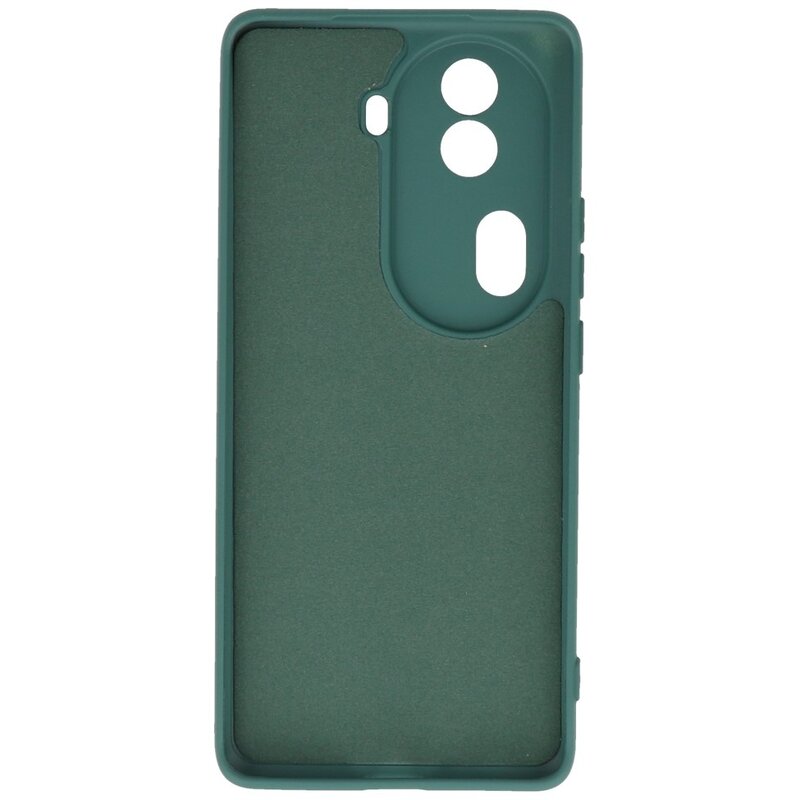Fashion Color TPU Case for Oppo Reno 11 Pro 5G Dark Green