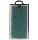 Fashion Color TPU Hoesje voor Oppo Reno 11 Pro 5G Donker Groen