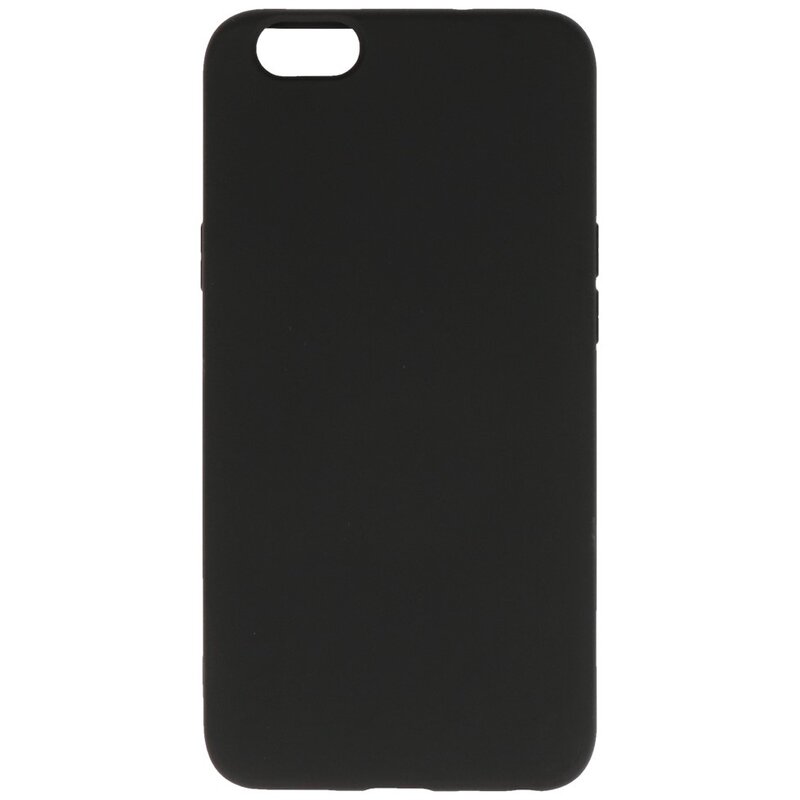 Fashion Color TPU Hoesje voor Oppo A59 4G Zwart
