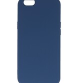 Coque en TPU couleur tendance pour Oppo A59 4G, bleu marine