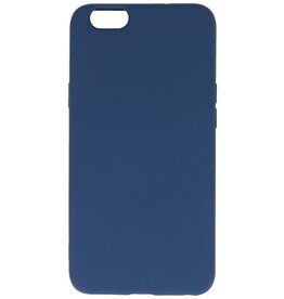 Coque en TPU couleur tendance Oppo A59 4G, bleu marine