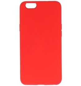 Custodia in TPU color moda per Oppo A59 4G Rossa