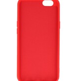 Custodia in TPU colorata alla moda per Oppo A59 4G Rossa