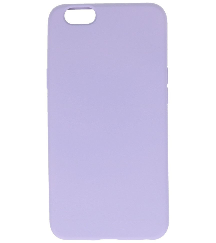 Fashion Color TPU Case for Oppo A59 4G Purple