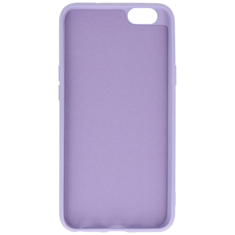 Fashion Color TPU taske til Oppo A59 4G Lilla