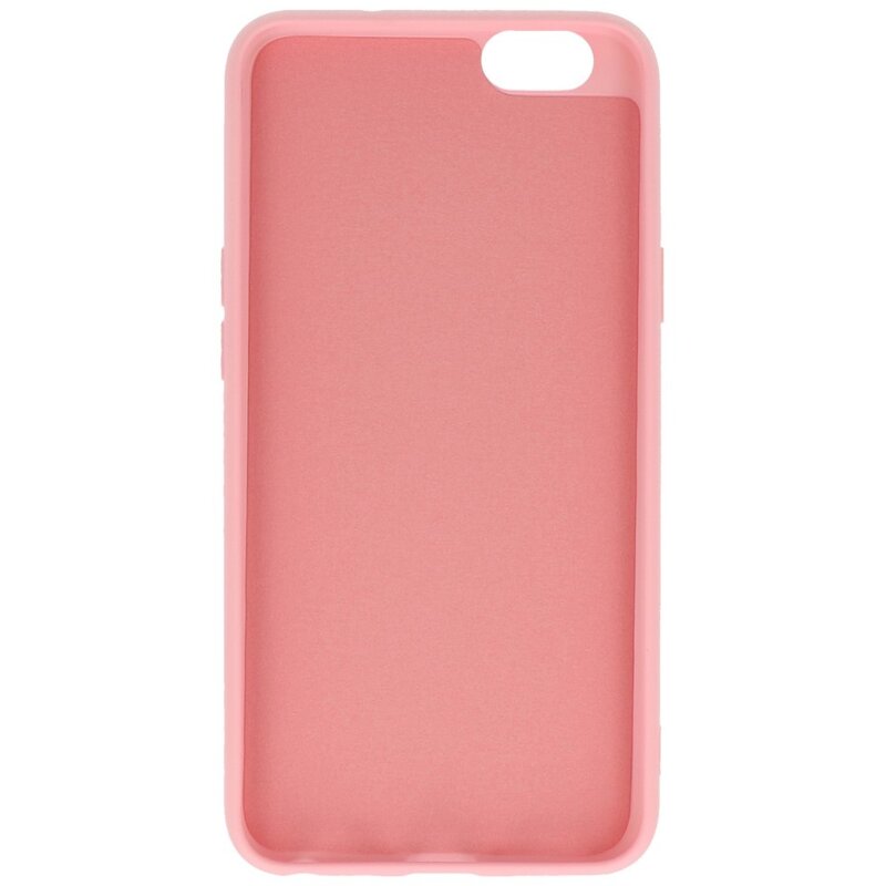 Custodia in TPU colorata alla moda per Oppo A59 4G Rosa