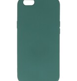 Coque TPU Couleur Mode pour Oppo A59 4G Vert Foncé