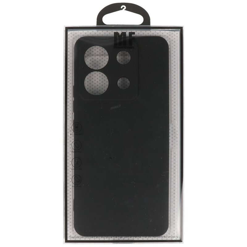 Fashion Color TPU Case for Redmi Note 13 Pro 5G Black