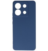 Fashion Color TPU-cover til Redmi Note 13 Pro 5G Navy