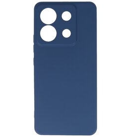 Coque en TPU couleur tendance Redmi Note 13 Pro 5G bleu marine