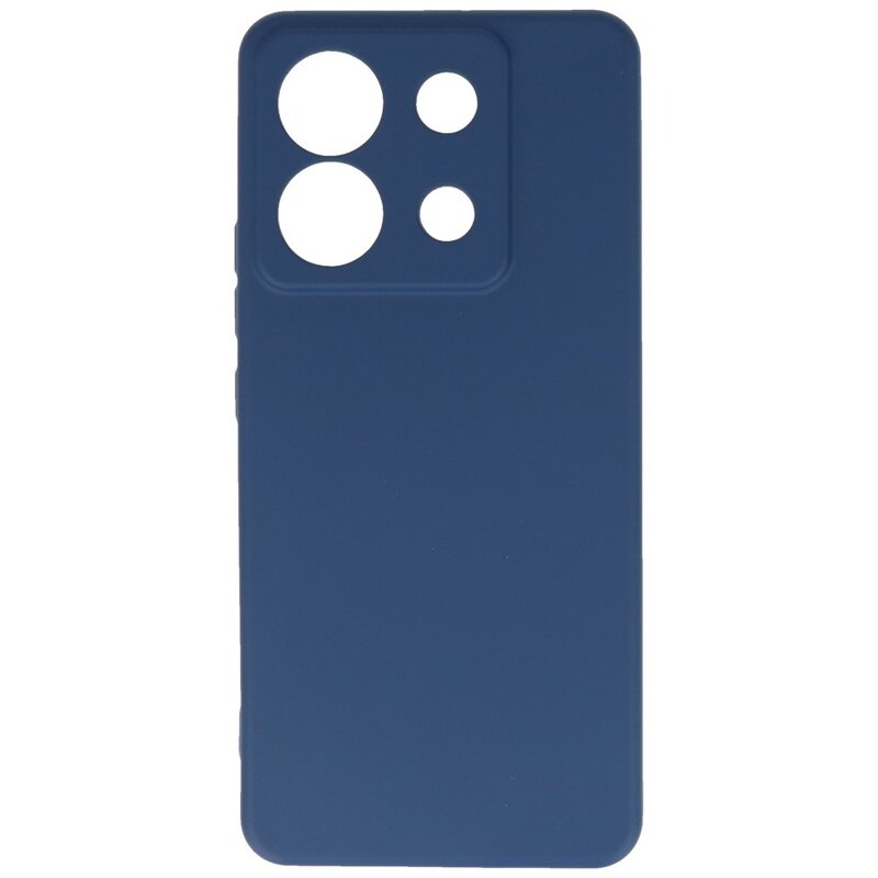 Fashion Color TPU-cover til Redmi Note 13 Pro 5G Navy