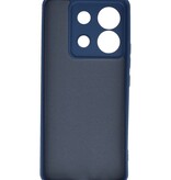 Fashion Color TPU Hoesje voor Redmi Note 13 Pro 5G Navy