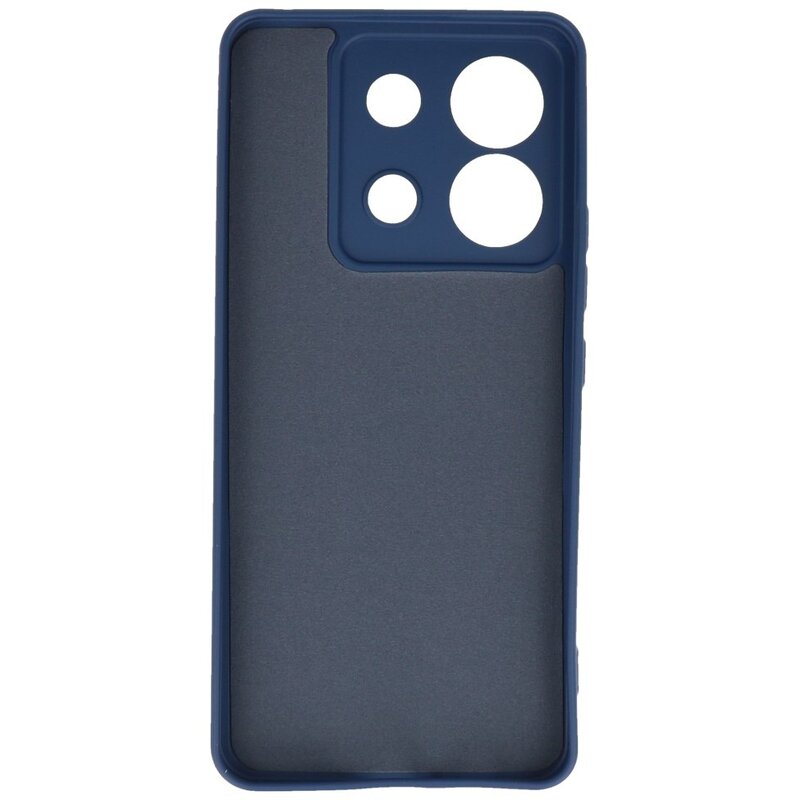 Fashion Color TPU-cover til Redmi Note 13 Pro 5G Navy