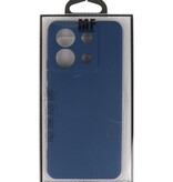 Fashion Color TPU-cover til Redmi Note 13 Pro 5G Navy