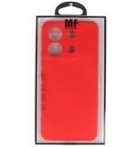 Funda TPU Color Moda para Redmi Note 13 Pro 5G Rojo