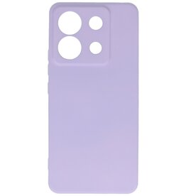 Coque en TPU couleur tendance Redmi Note 13 Pro 5G violet