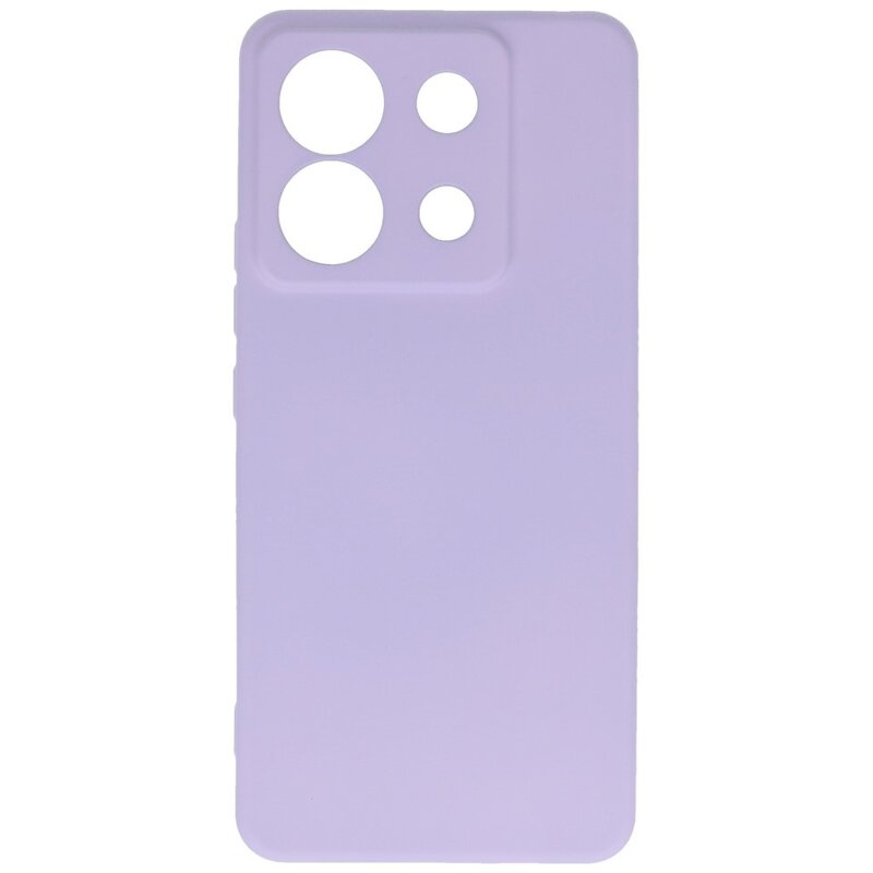 Fashion Color TPU-Hülle für Redmi Note 13 Pro 5G Lila