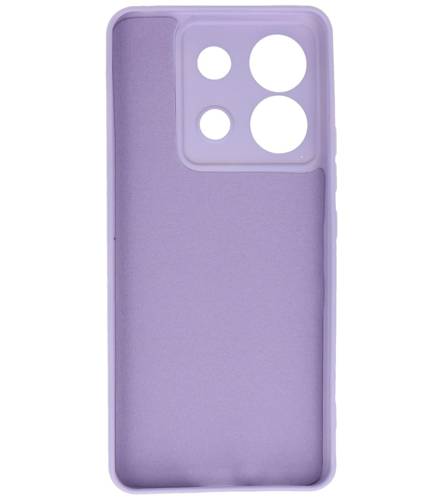 Coque TPU Couleur Mode pour Redmi Note 13 Pro 5G Violet