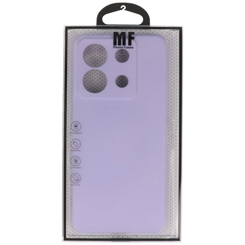 Funda TPU Color Moda para Redmi Note 13 Pro 5G Púrpura