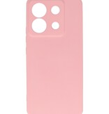 Fashion Color TPU-cover til Redmi Note 13 Pro 5G Pink