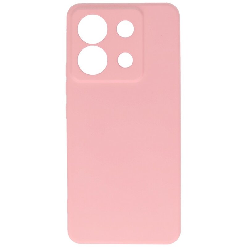 Fashion Color TPU Case for Redmi Note 13 Pro 5G Pink