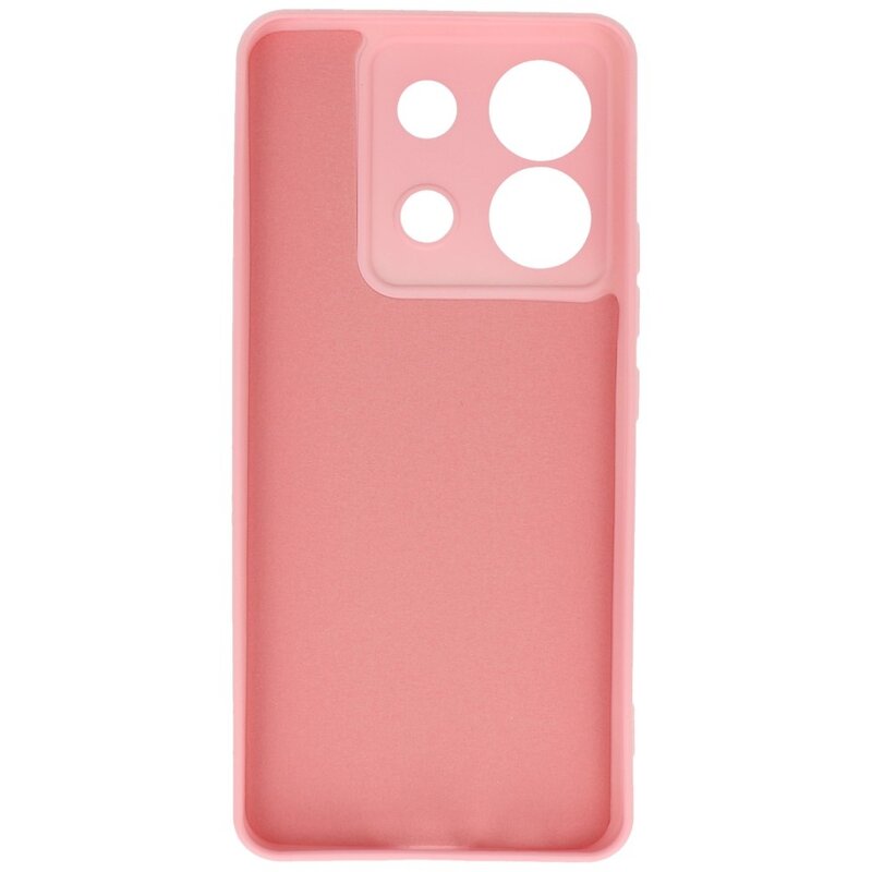Coque TPU Couleur Mode pour Redmi Note 13 Pro 5G Rose