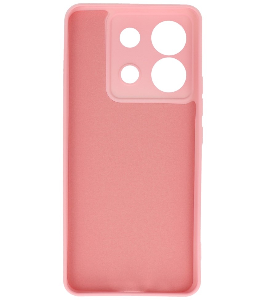 Fashion Color TPU-Hülle für Redmi Note 13 Pro 5G Pink