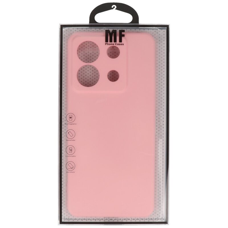 Coque TPU Couleur Mode pour Redmi Note 13 Pro 5G Rose