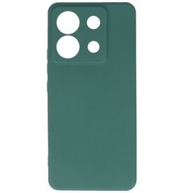 Fashion Color TPU Case Redmi Note 13 Pro 5G Dark Green