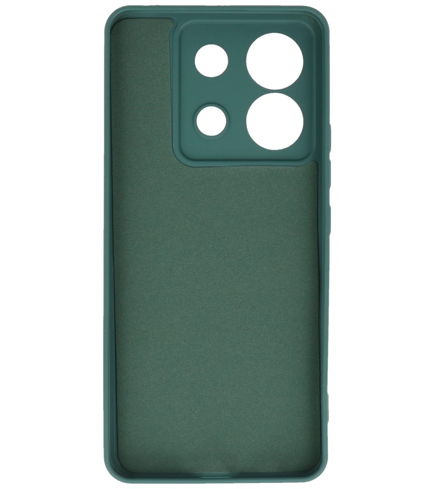 Custodia in TPU colorata alla moda per Redmi Note 13 Pro 5G verde scuro