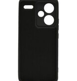 Coque TPU Couleur Mode pour Redmi Note 13 Pro Plus Noir