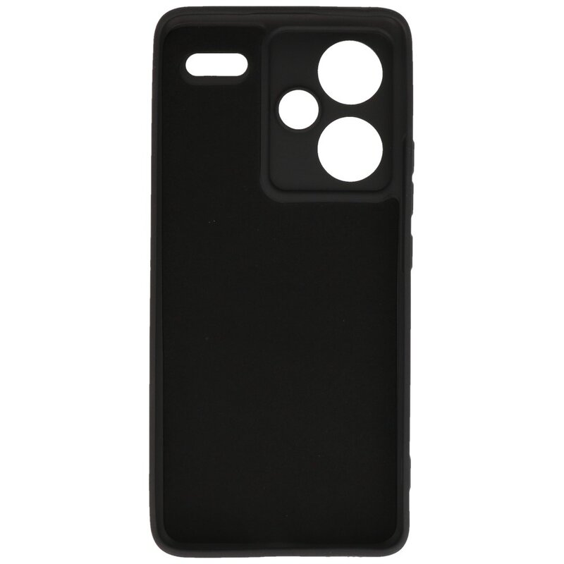 Custodia in TPU colorata alla moda per Redmi Note 13 Pro Plus nera