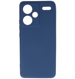 Modische farbige TPU-Hülle für Redmi Note 13 Pro Plus, Marineblau