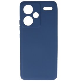 Coque en TPU couleur tendance Redmi Note 13 Pro Plus bleu marine