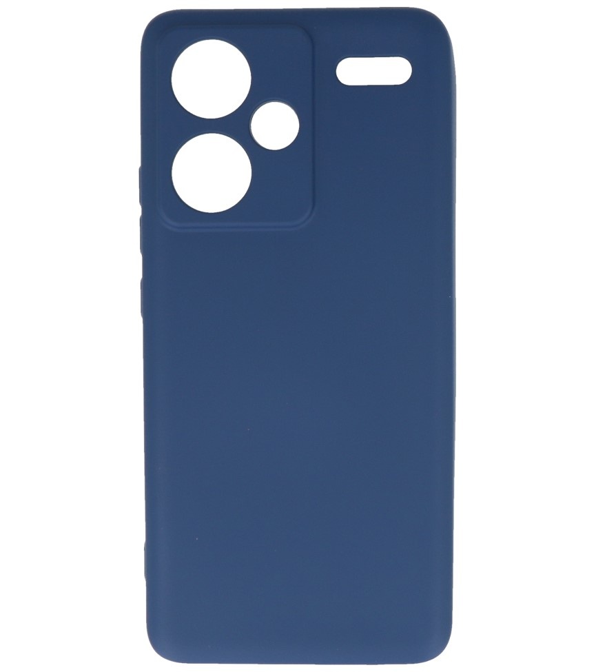 Fashion Color TPU Case for Redmi Note 13 Pro Plus Navy