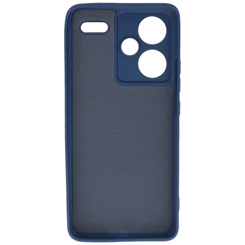 Funda TPU Color Moda para Redmi Note 13 Pro Plus Azul Marino