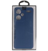 Fashion Color TPU-cover til Redmi Note 13 Pro Plus Navy