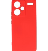 Fashion Color TPU Case for Redmi Note 13 Pro Plus Red