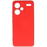 Custodia in TPU color moda Redmi Note 13 Pro Plus Rosso