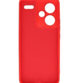 Fashion Color TPU Case for Redmi Note 13 Pro Plus Red